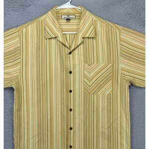 Tommy Bahama Silk button down shirt Mens Medium